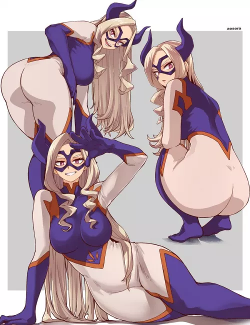 Mount Lady posing (aosora2823)