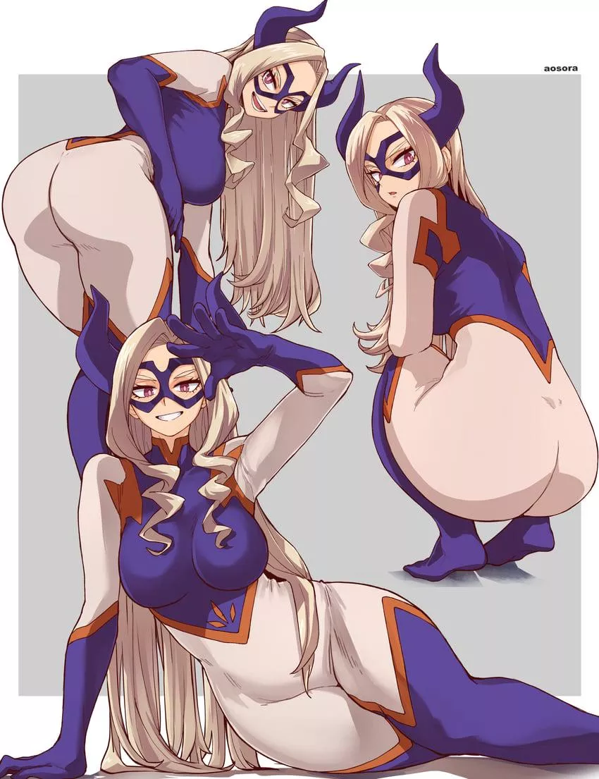 Mount Lady posing (aosora2823)