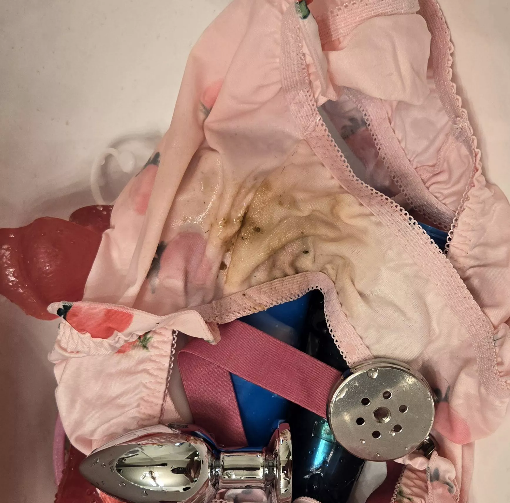 My Daddy made me do so many yucky things when I wasn't clean. 