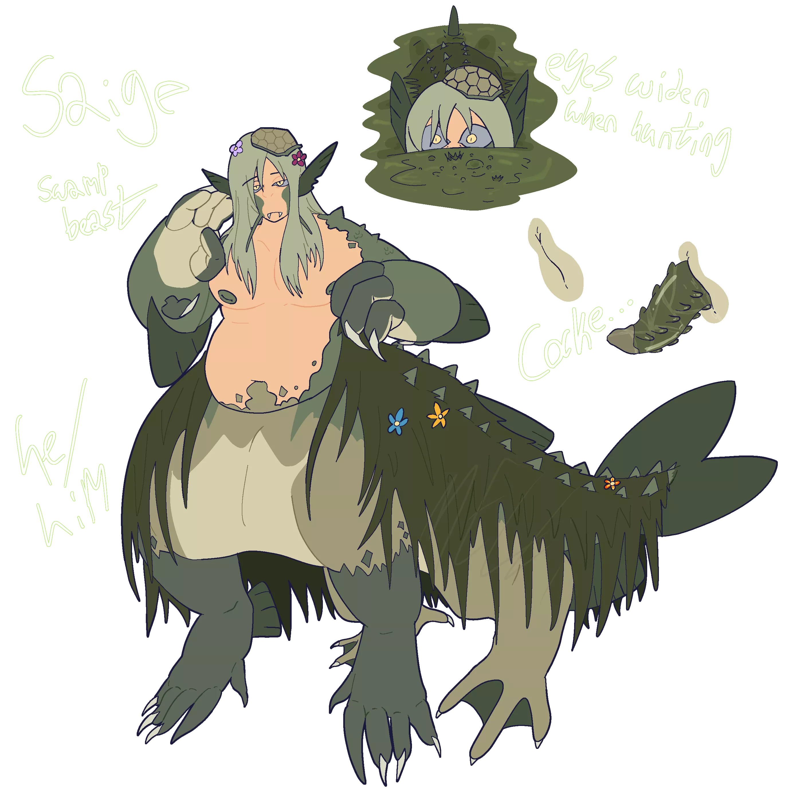 [oc] swamp beast saige
