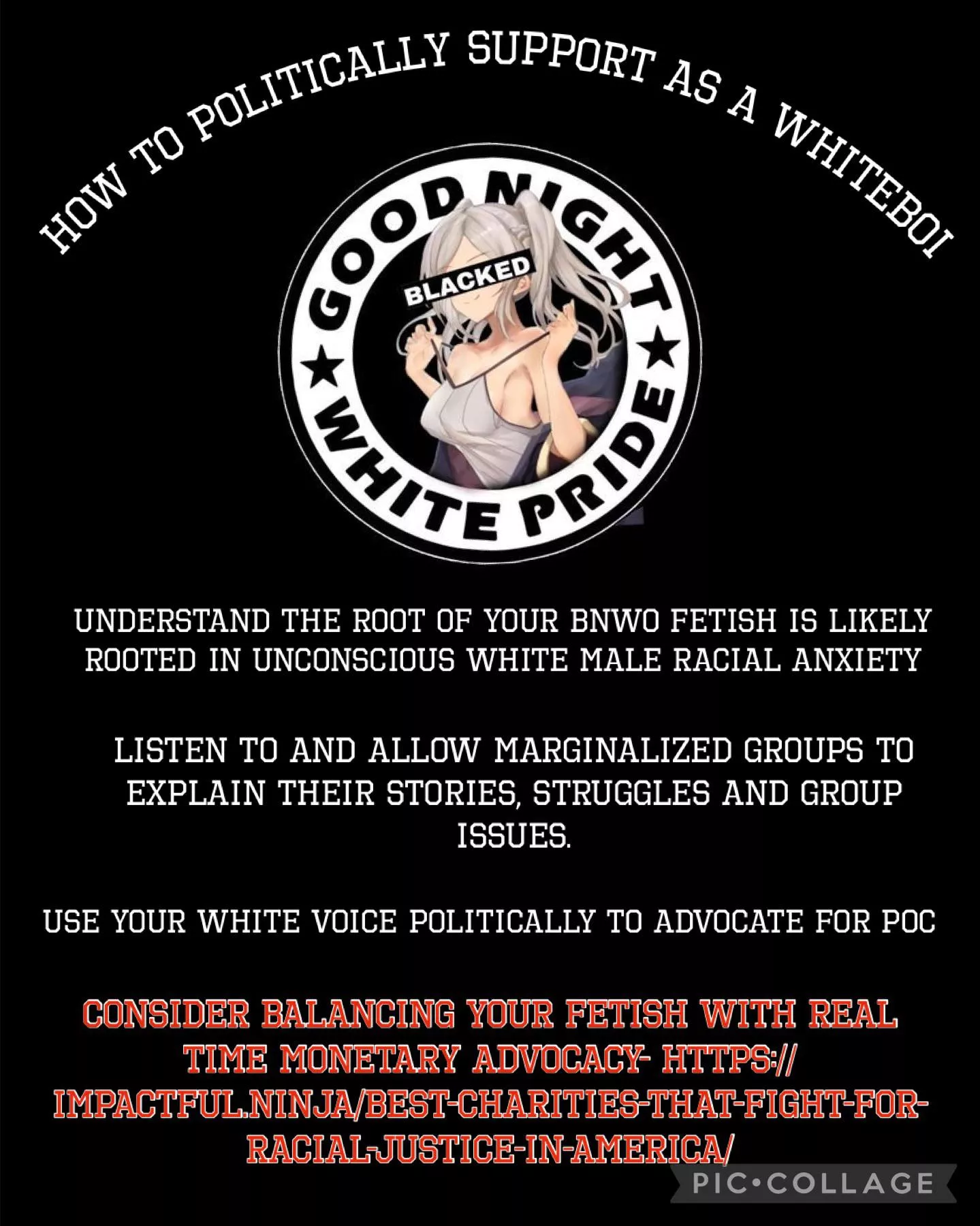 Political Evolution of the White Beta