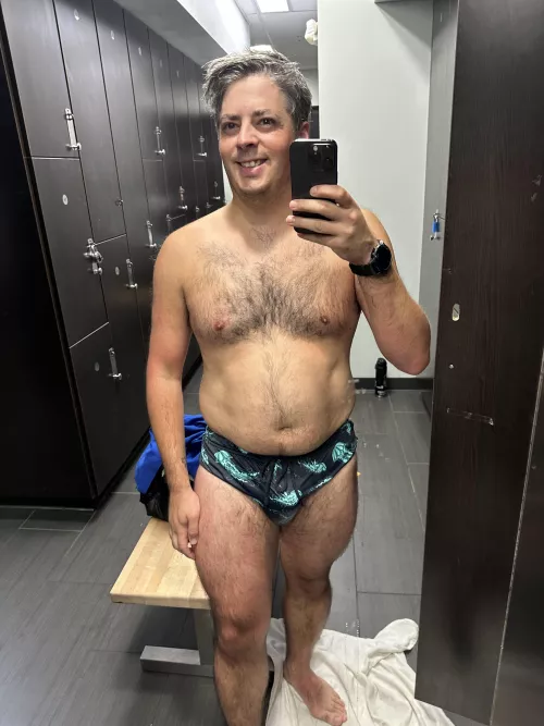 Post Hot Tub at the Gym