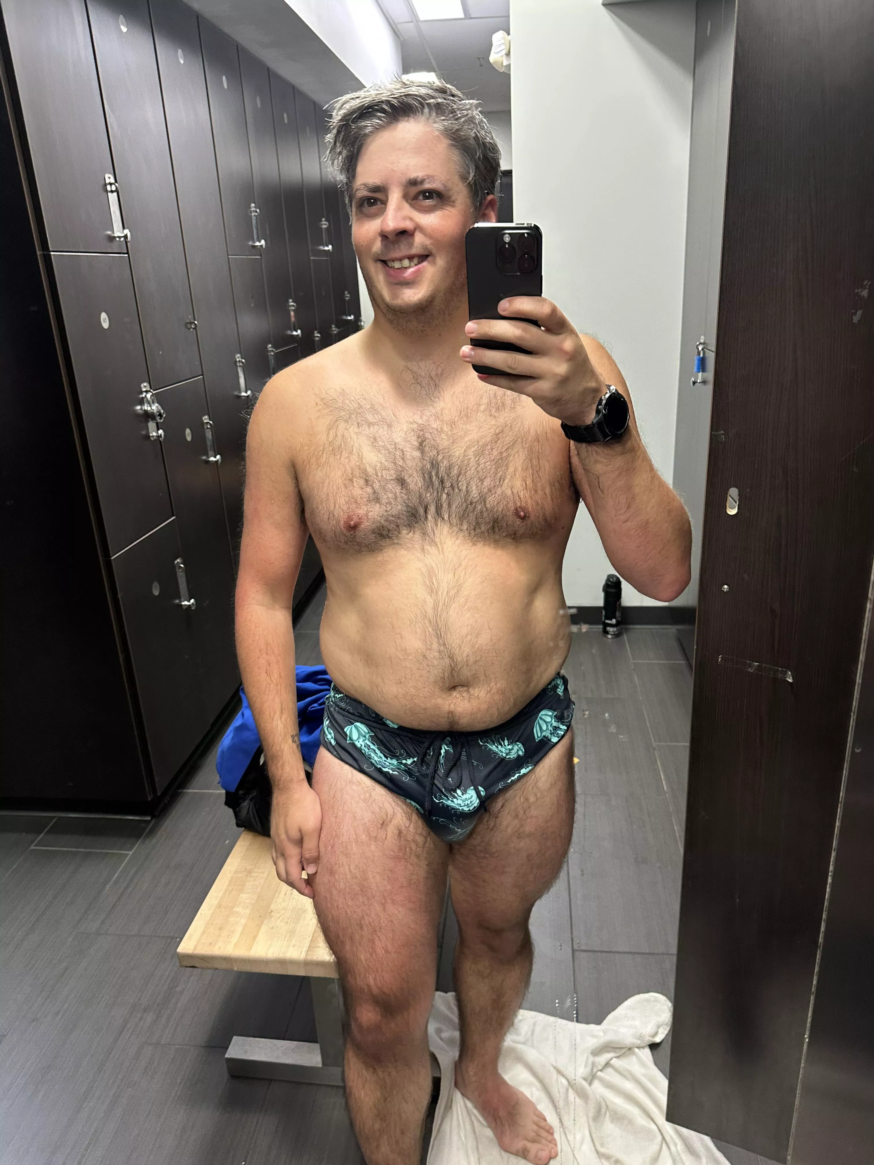 Post Hot Tub at the Gym