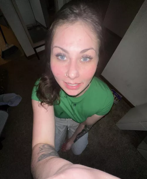 Proud to wear his cum 💦 