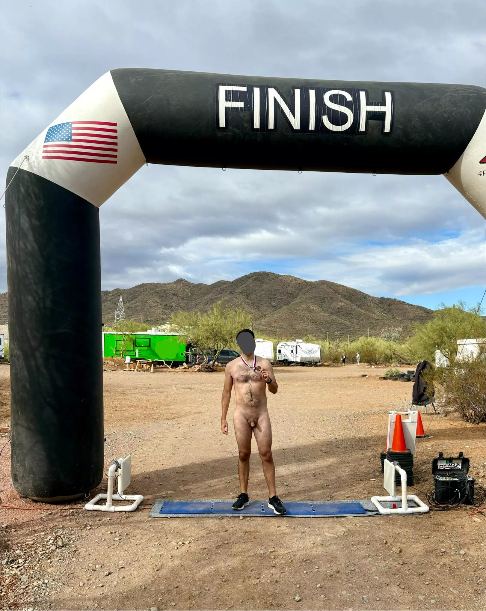 Ran my first nude 5K and attended a nude resort for the first time!
