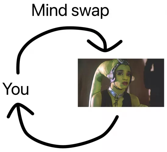 (Reuploaded to change name) Ladies of Reddit if you swapped minds with Oola what would you do?