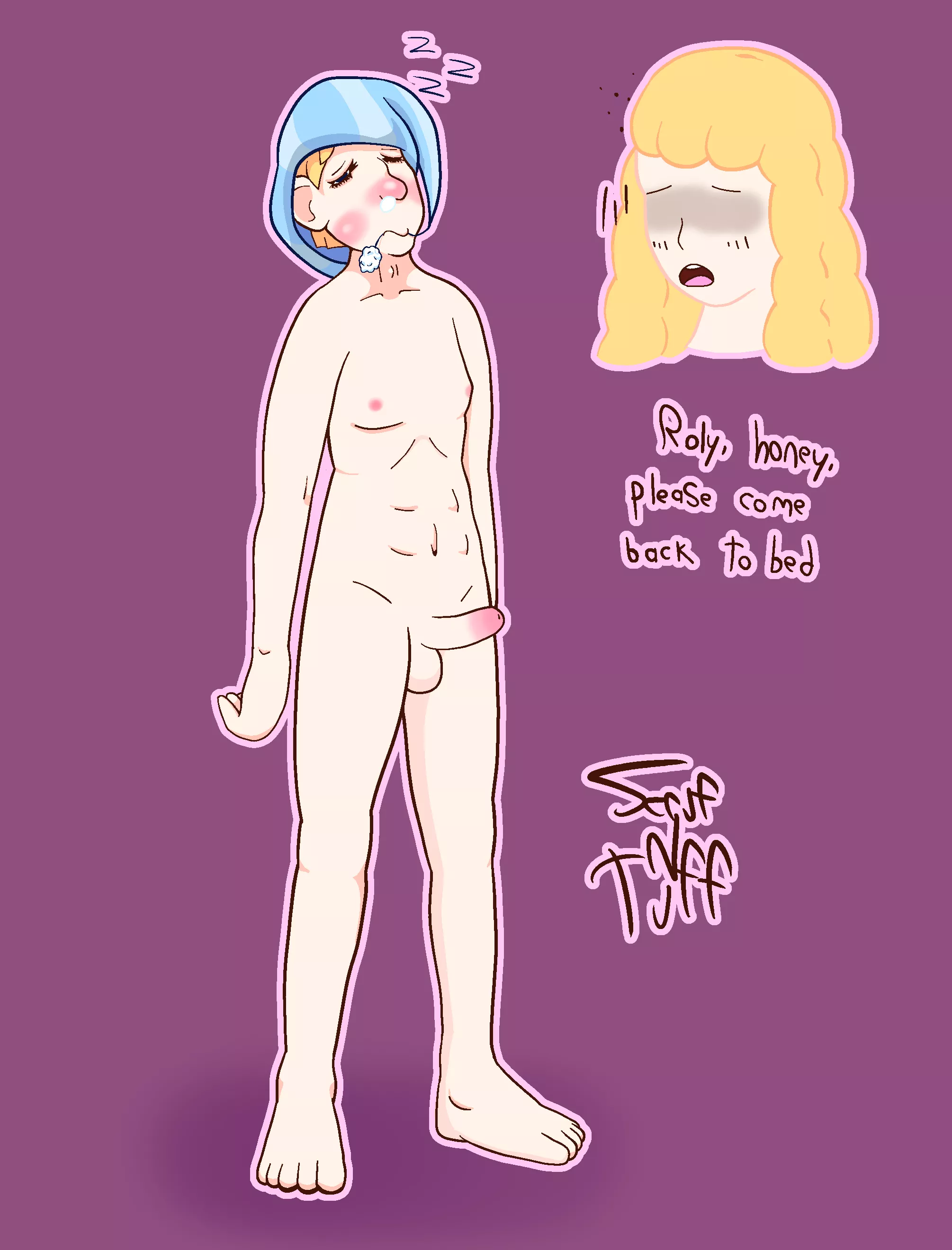 Roly Beate caught sleep walking