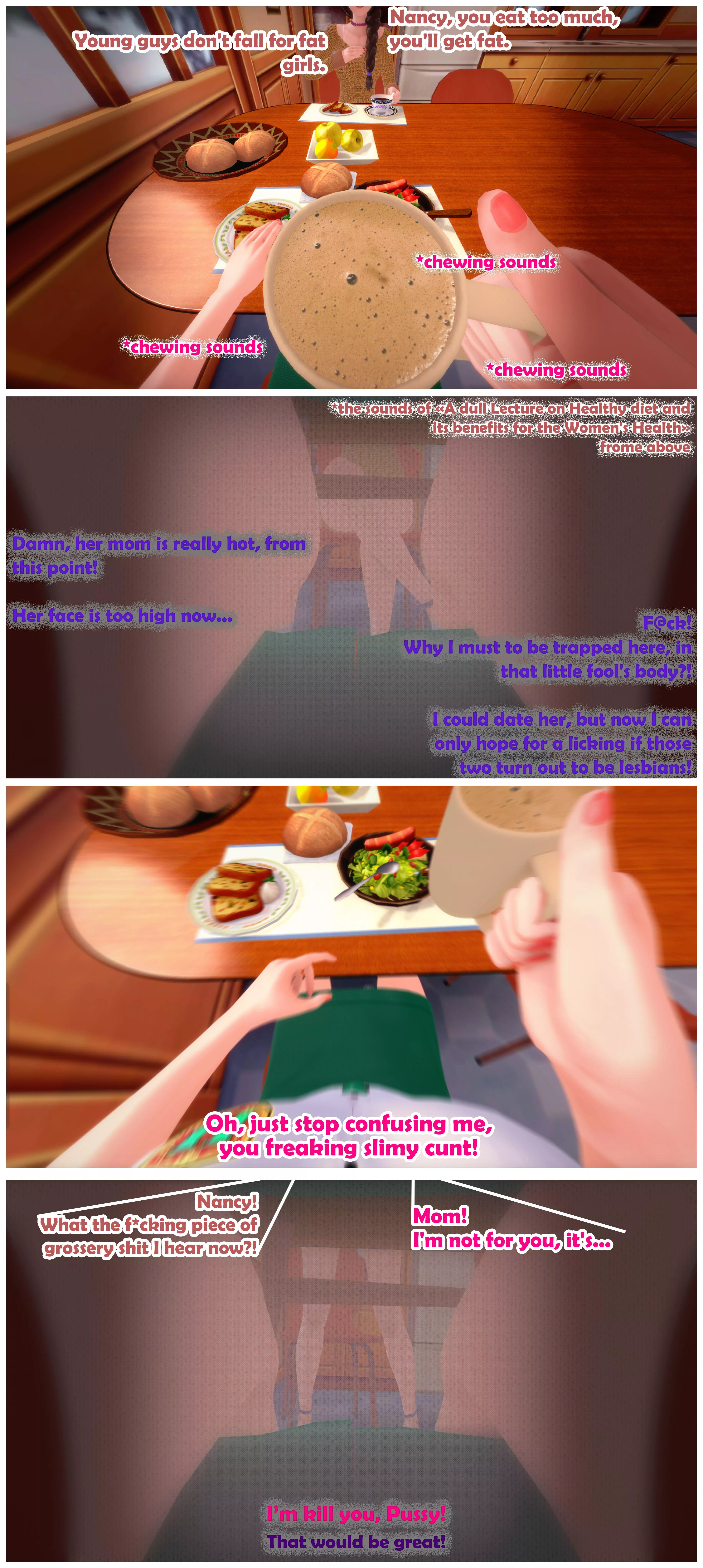 Slice of life - 01 [Pussy TF - POV]