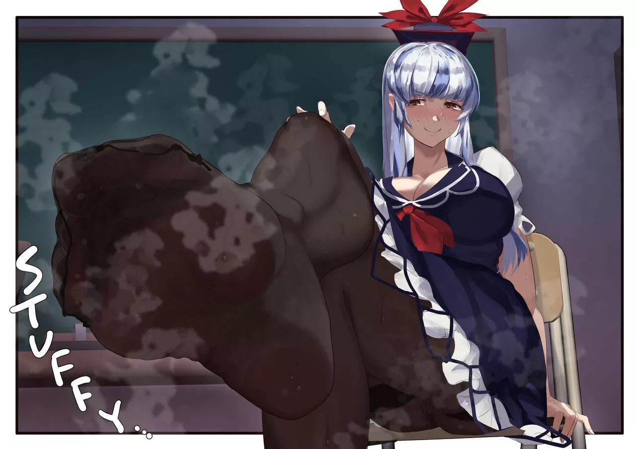 -Sniff my sweaty pantyhose, pervy<3