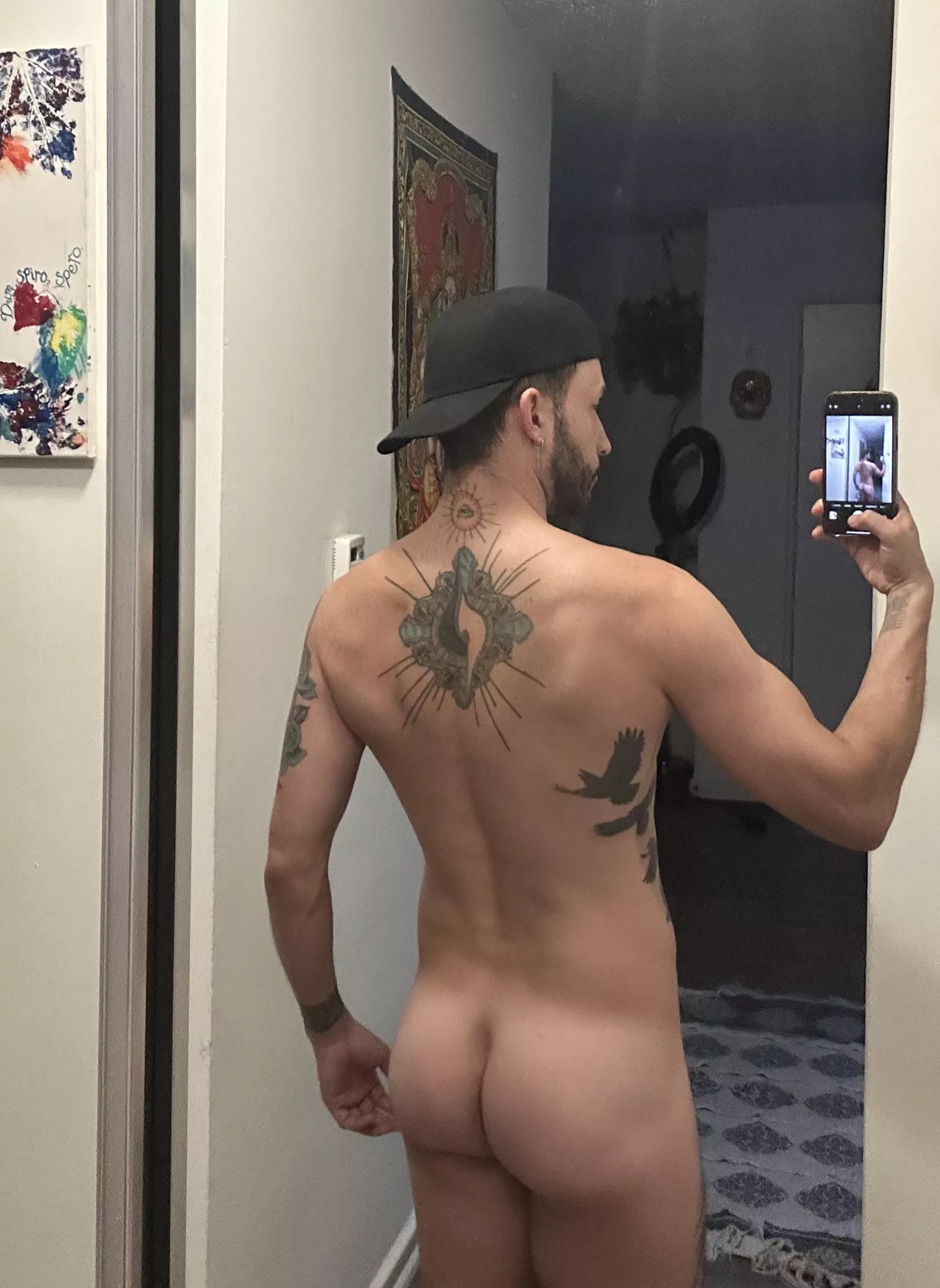 Still there a little bit, I need to lay out 