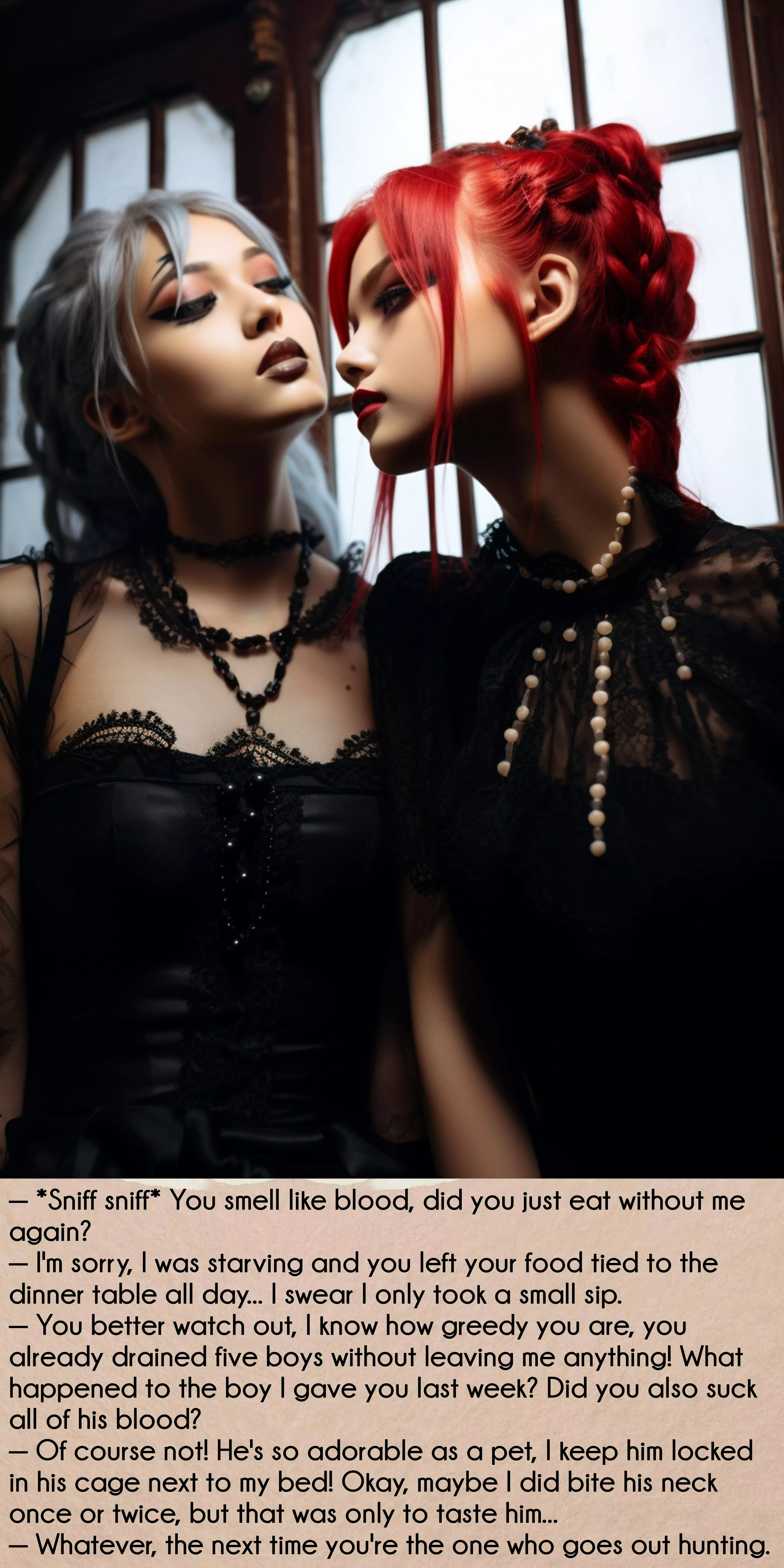 Stop stealing her food