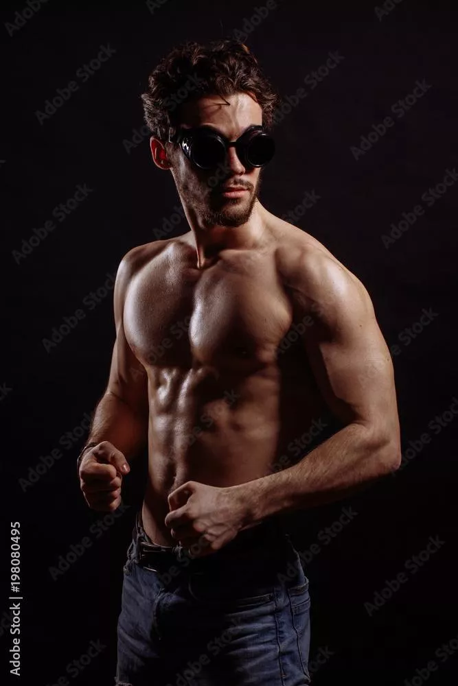 Straight Dad possession plot. A ghost always wanted to have a family of his own and here he saw a strong man with a great body and a beautiful wife so why not become the new dad?