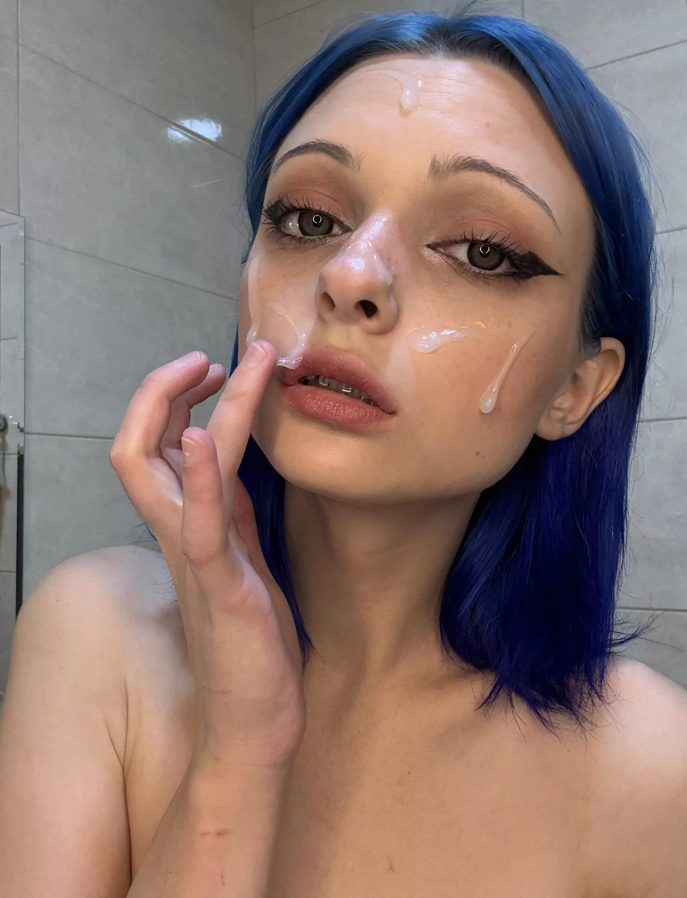 The best face mask is semen