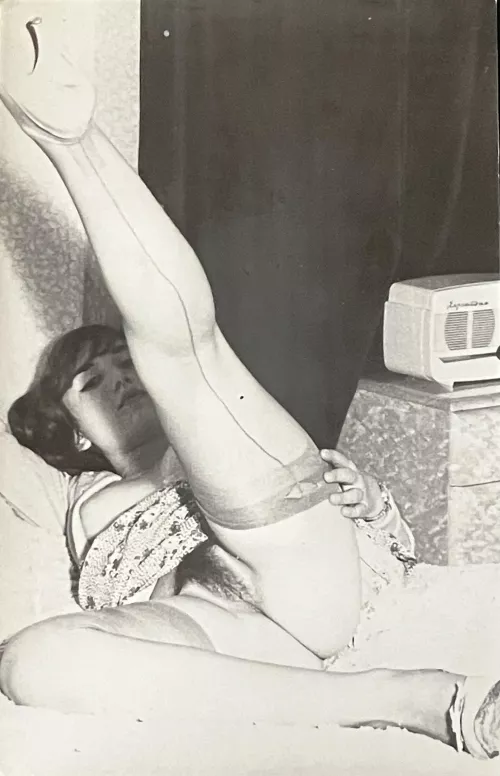 Those stockings and that bush