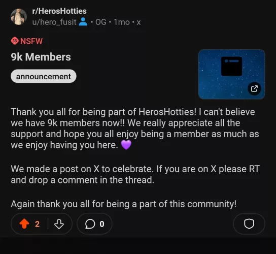 We are growing fast!!