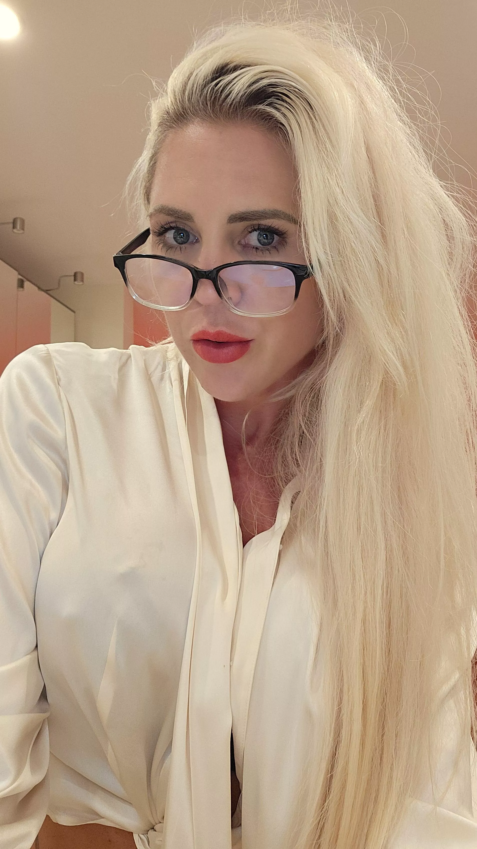 Where would you like me first. On top of the table or on my knees under the desk.