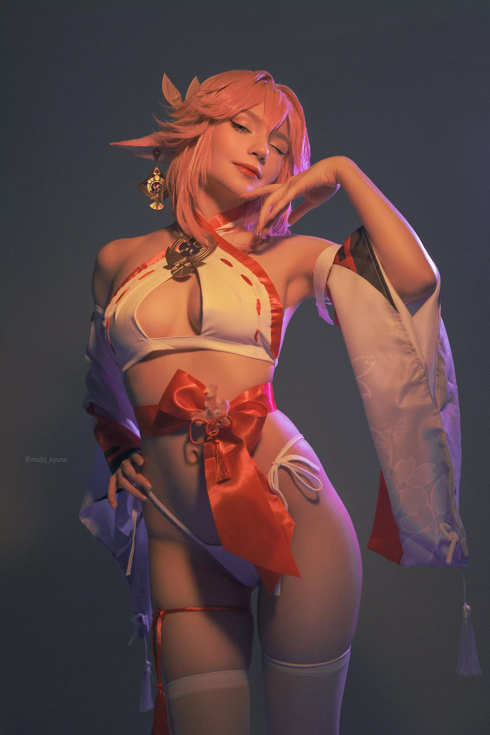 Yae Miko by (michi_kyunn) 