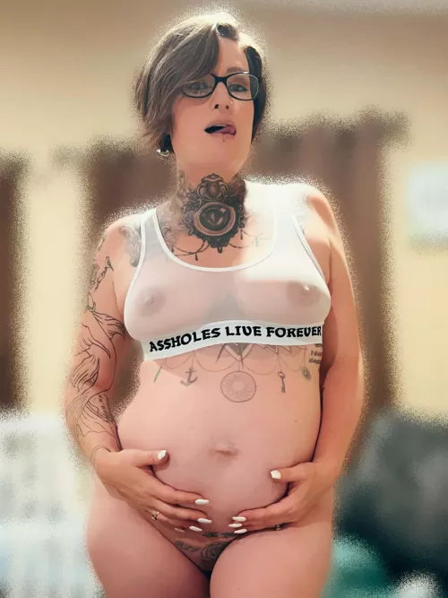 ALF White Sports Bra