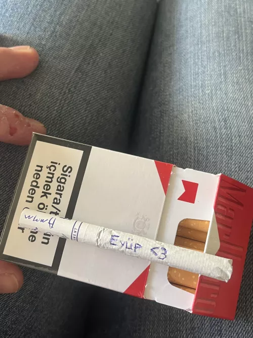 Any way I can preserve this cigarette for the memories? 