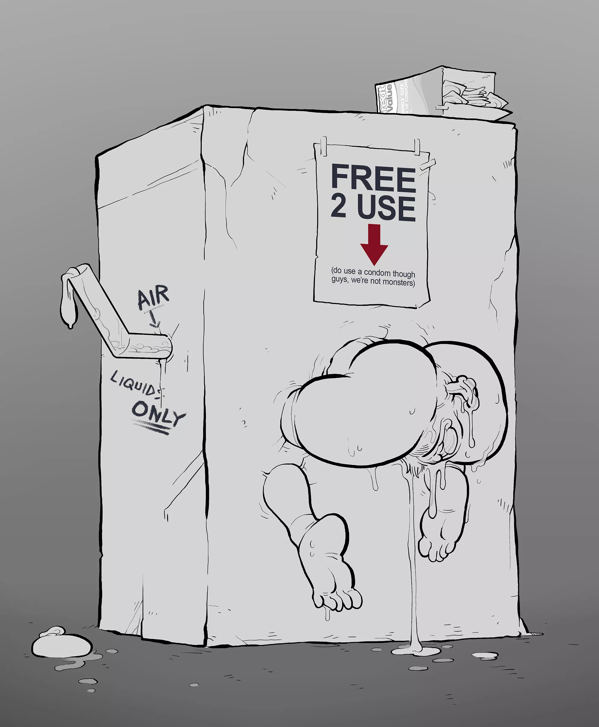 Condoms are optional 