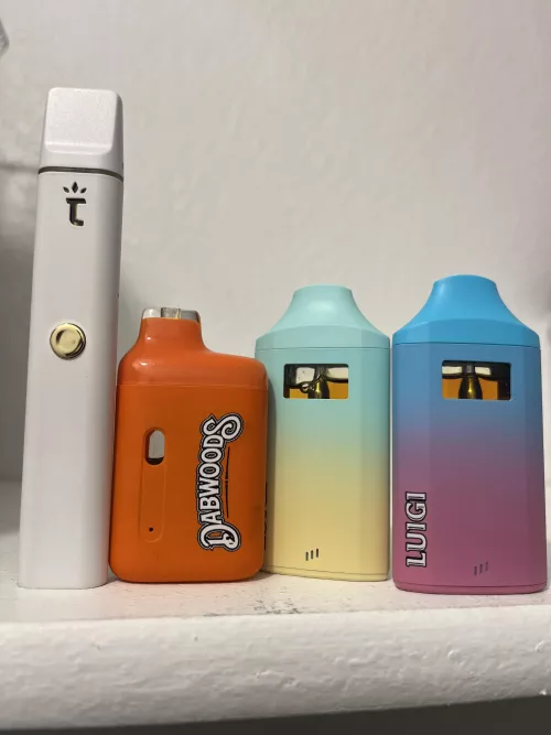 Different kinds of dispo hardware