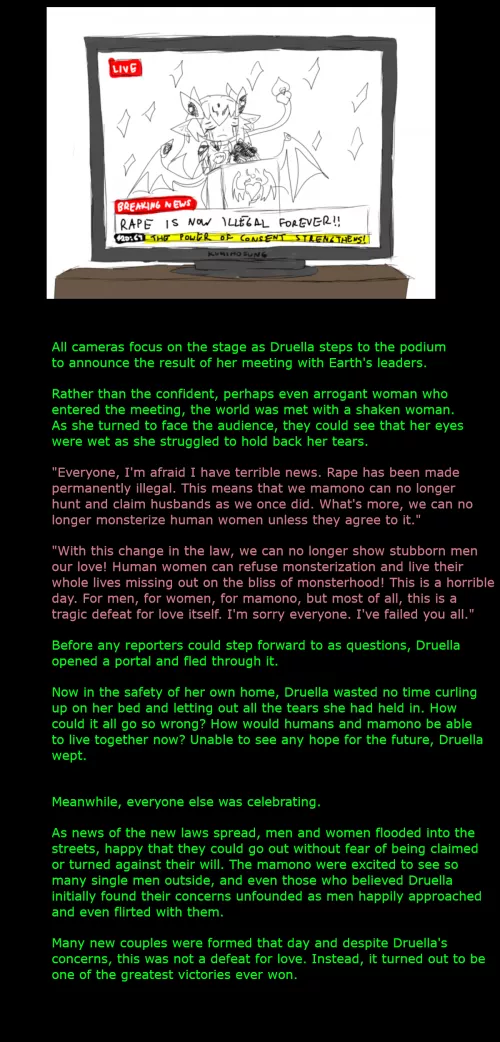 Druella's Defeat (Reupload of u/Someguy279 caption post imgur purge)