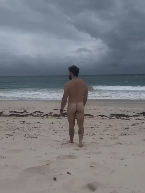 First time at a nude beach (M)