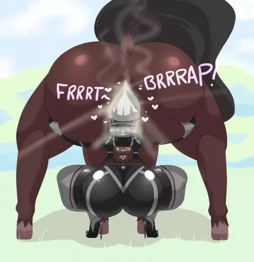 Gassy or not, this jorse will be cleaned <3 (mistprit)