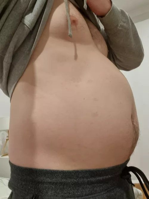 Getting a bit of a belly