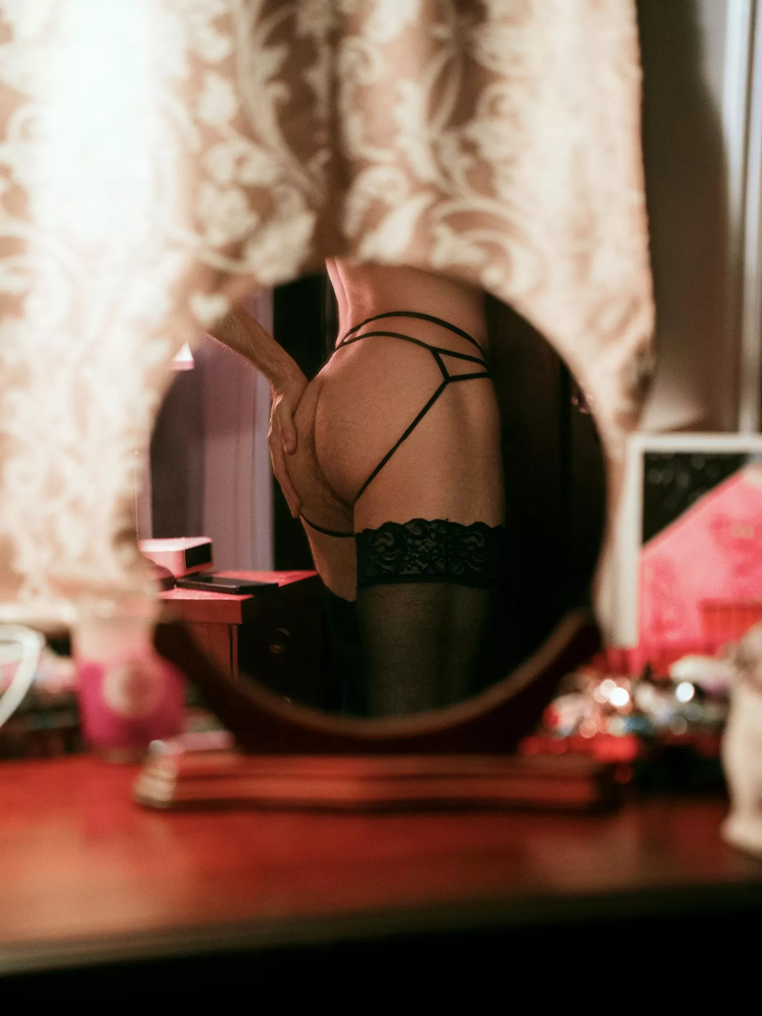 Getting ready for you 🖤