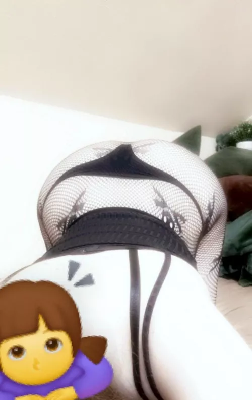 Hit it from the back?