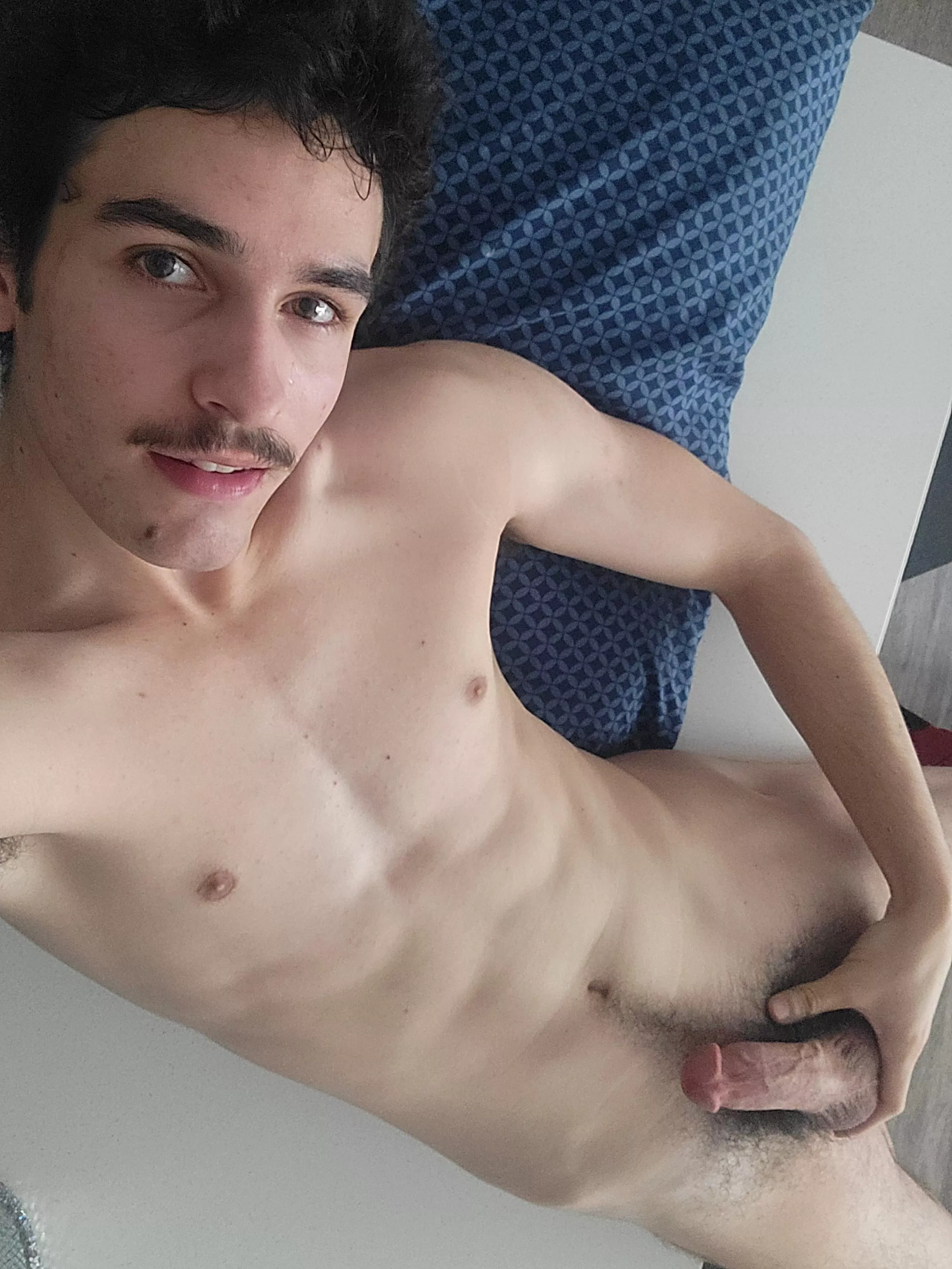 Just a boy and his cock 