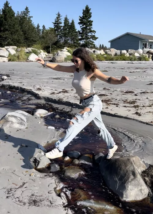 Just a casual river crossing 