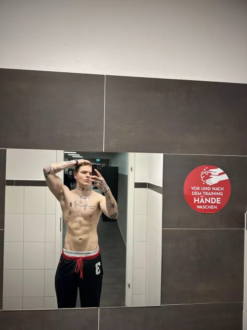 just smashed the gym