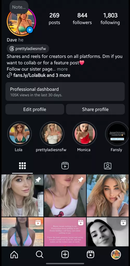 Ladies of reddit!! If you're on Instagram, check out prettyladiesNSFW on there. Just somewhere else to promote. Send me a dm on there and we'll get a post up for you❤️ link below