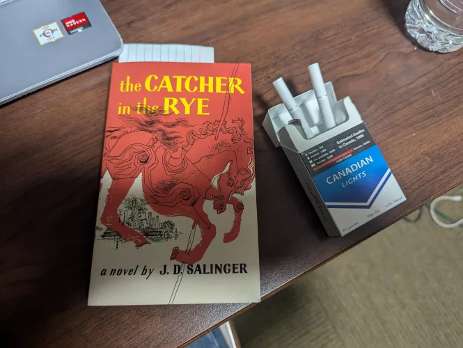 Literally Holden Caulfield 