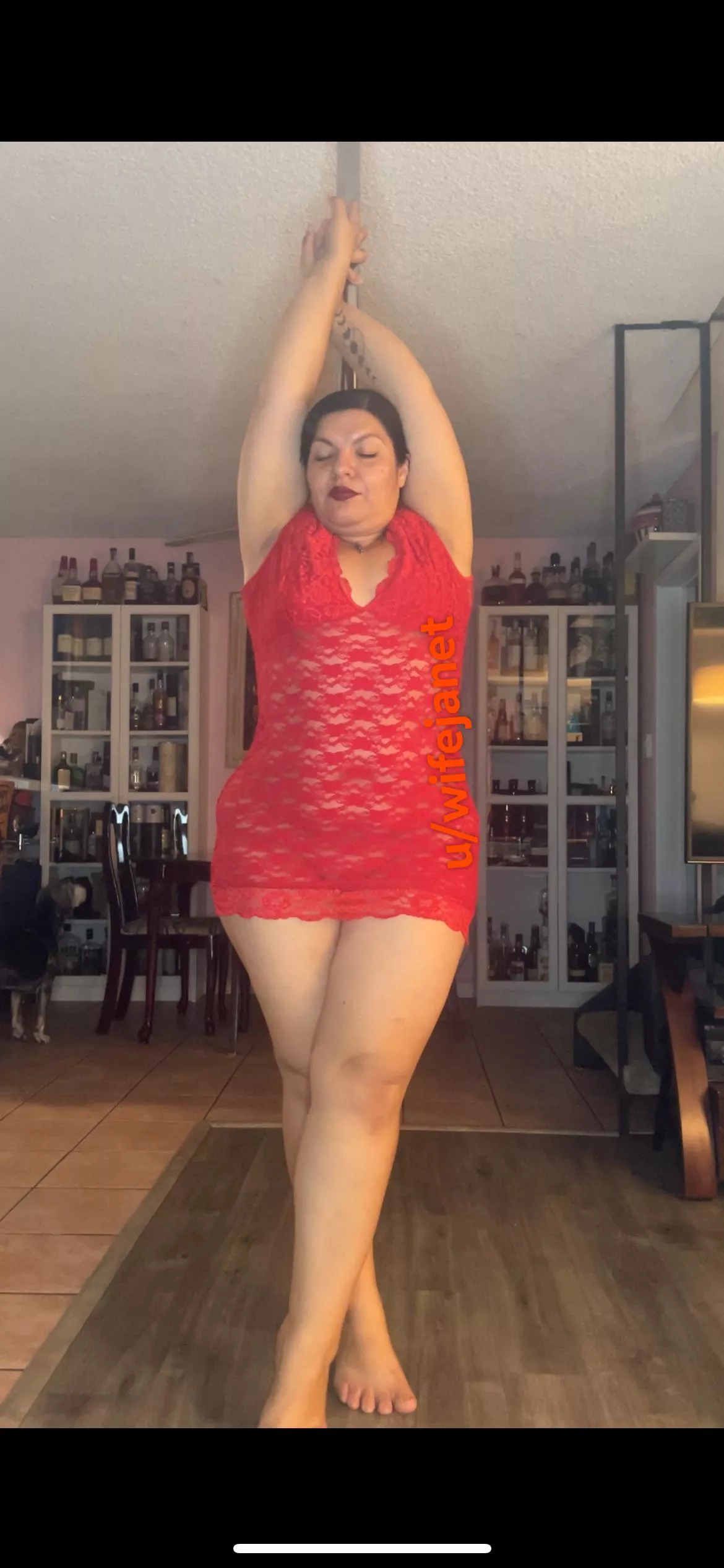 Love playing on the pole... I bet you wish it were your pole huh? 