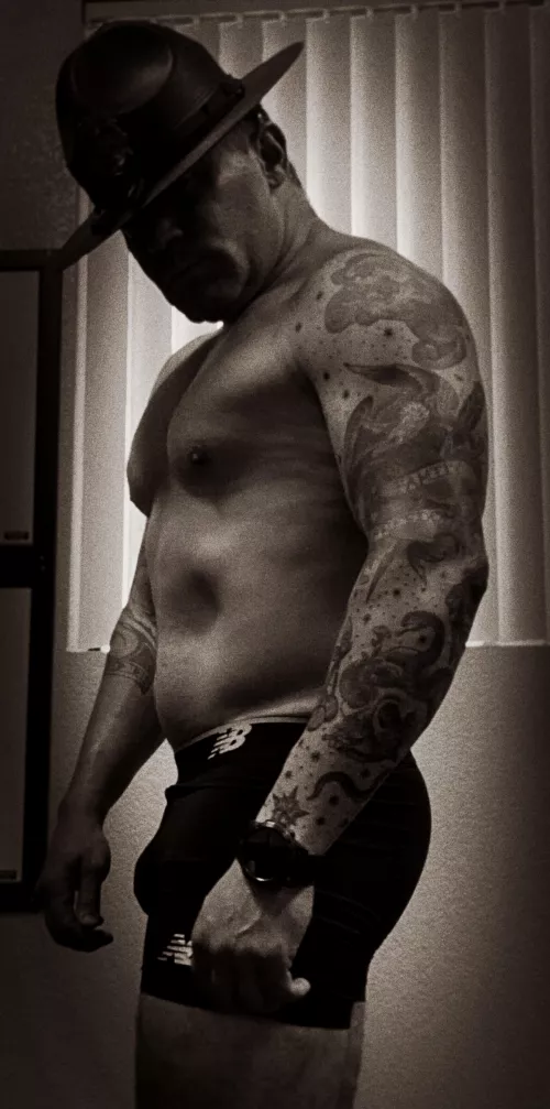 M45 a little in and out of uniform 