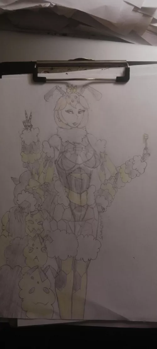 Made some changes to my oc [f] (source:me)