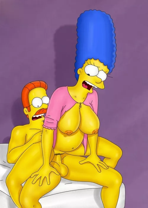 Marge on Ned