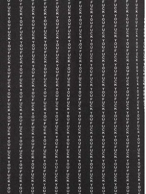 Oh, and fuck you again. 