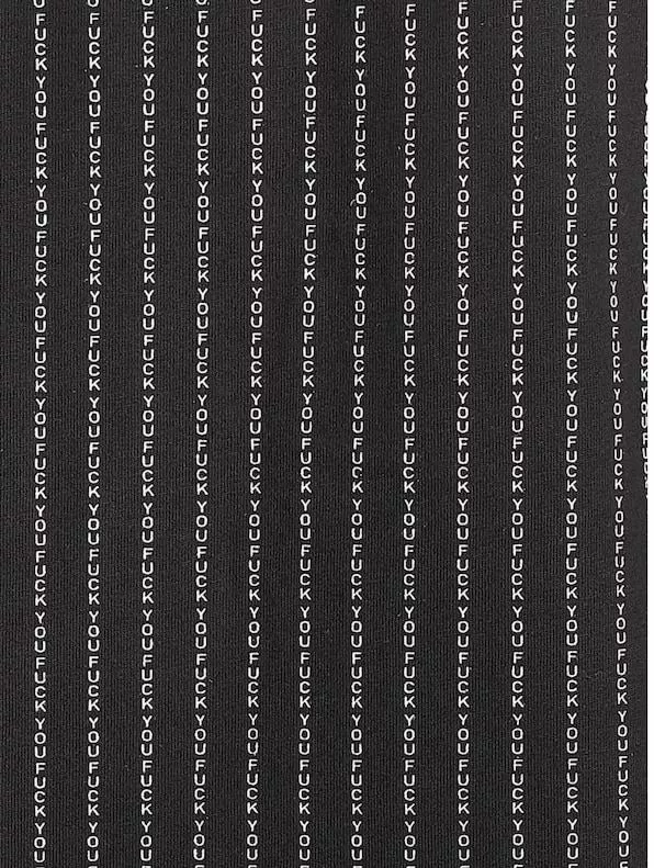 Oh, and fuck you again. 