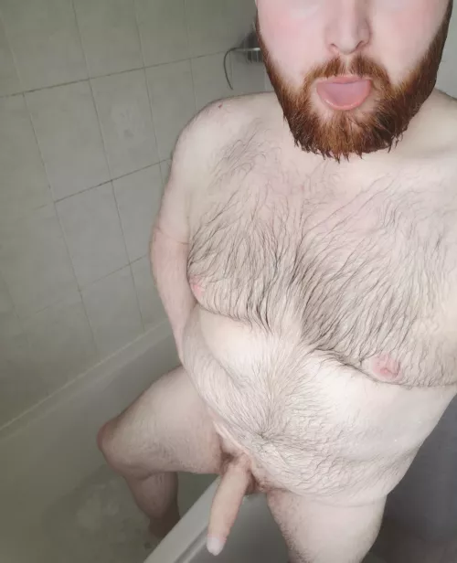 One fresh chubby man ready for you