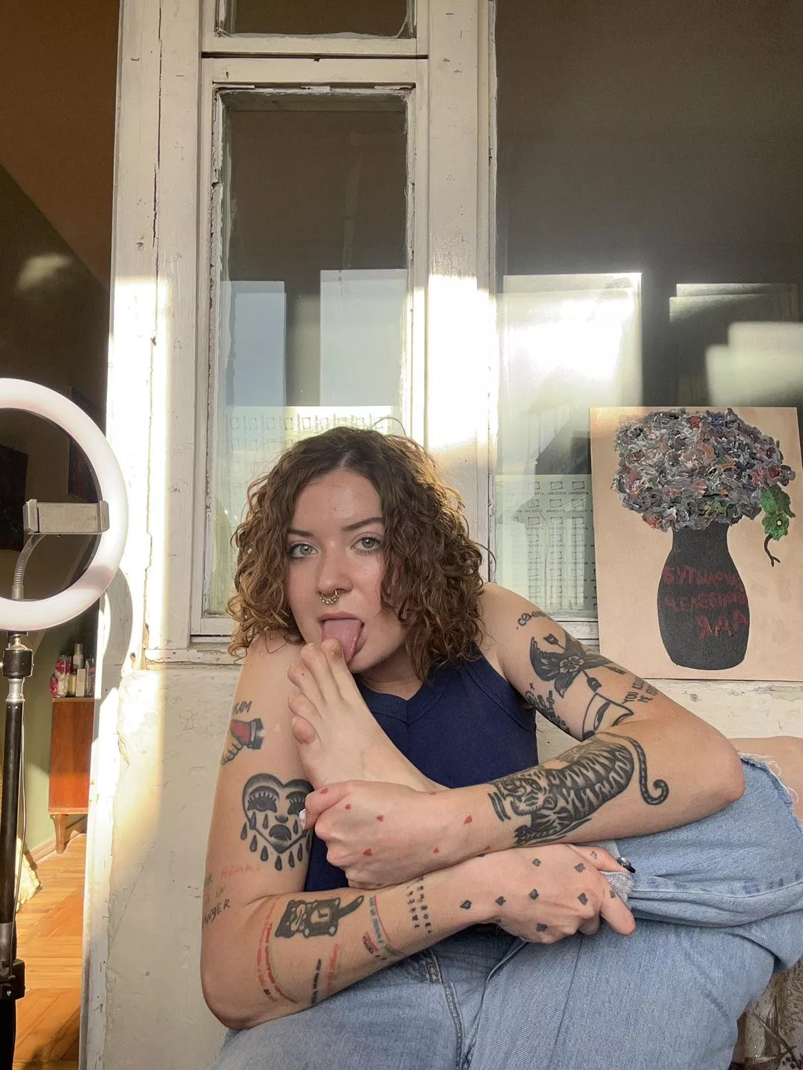 POV: It’s morning: what will you do with my smelly feet?