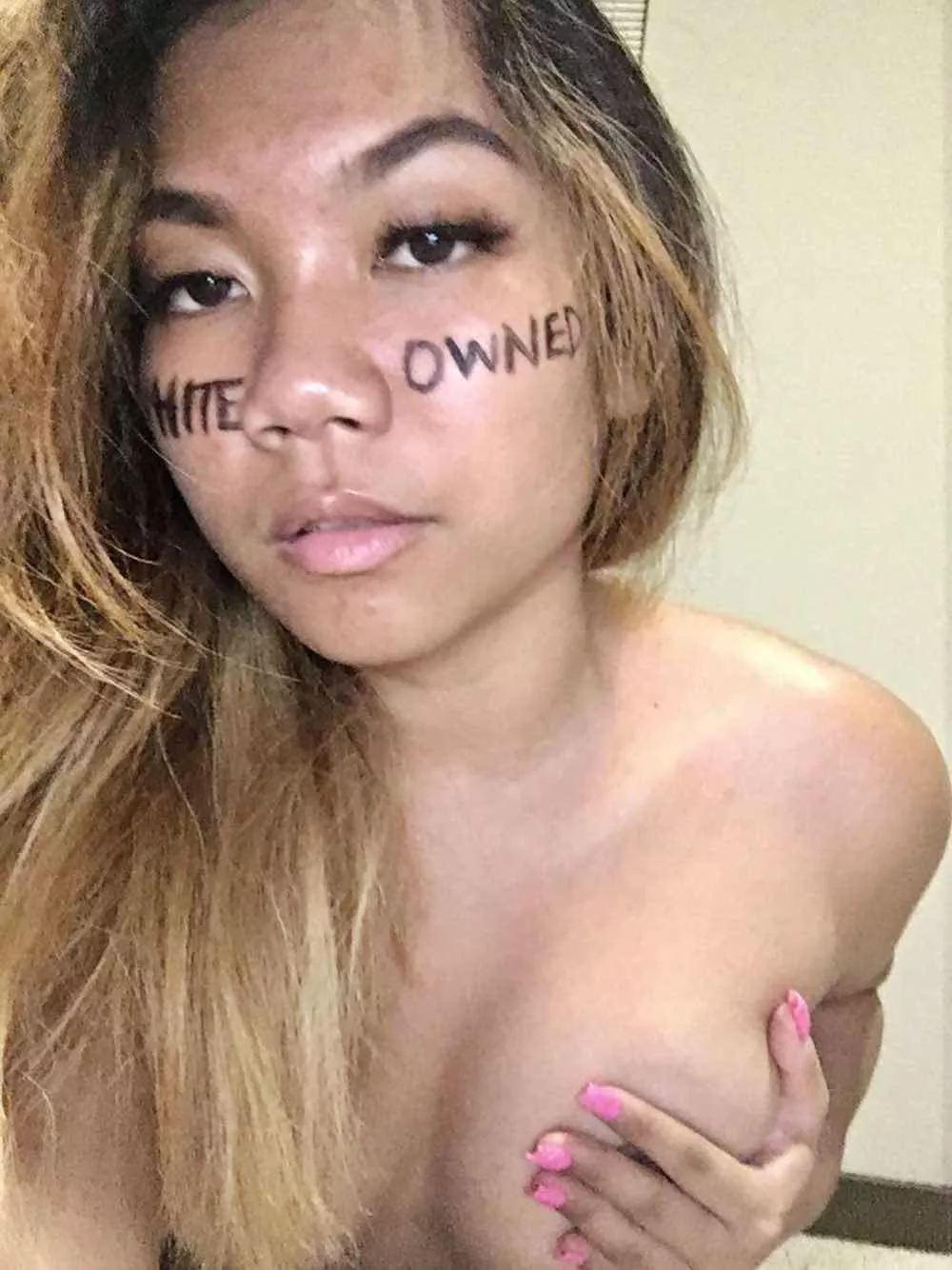 Proudly white owned.