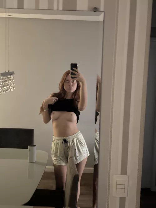 Redheads are the naughtiest, do you love flashing?