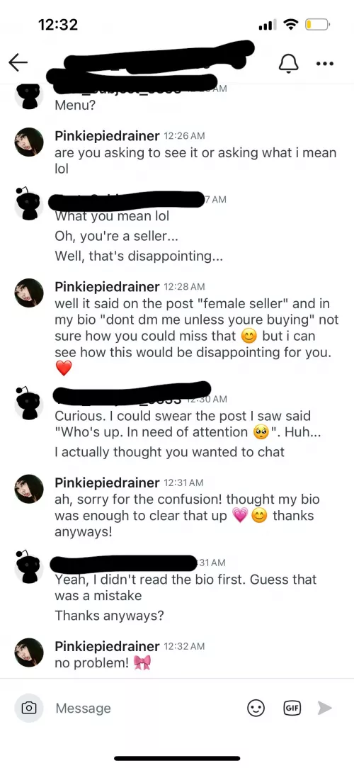 selective reading at its finest 🤌