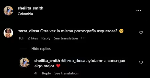 She's asking for help finding something better than Legal Porno studios. Comment below on who we can recommend her to to produce other type of porn considering that she is in Colombia. 
