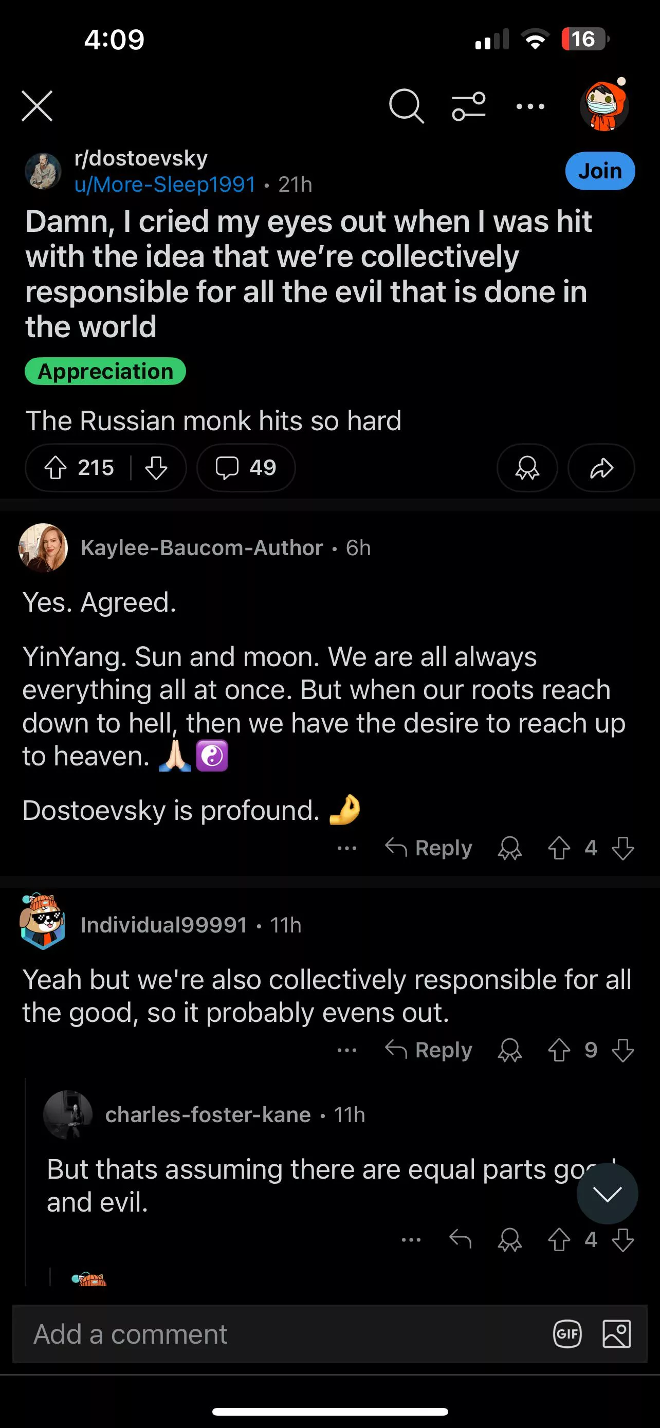 shitting, pissing, crying from my ass