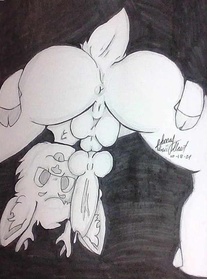 Silly Deer // Pen & Pencil (Art by me)